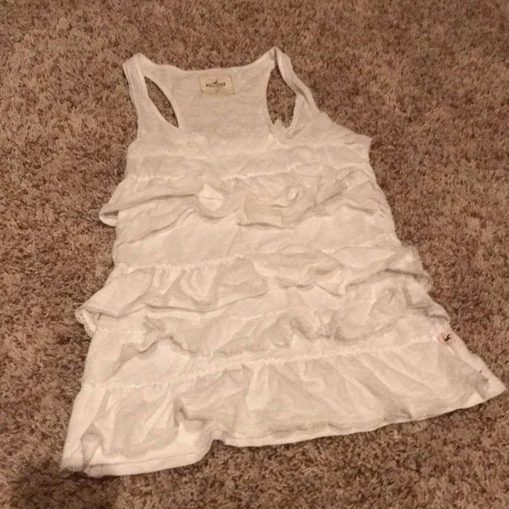 Hollister ruffle cami